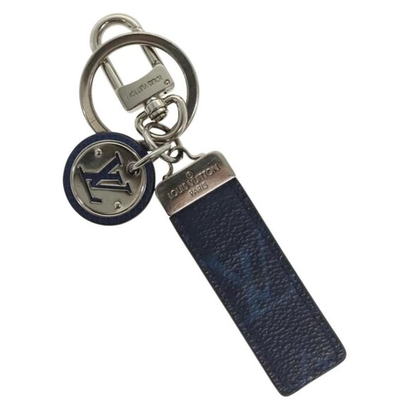 LOUIS VUITTON Taigalama Porte Cles Neo LV Club Charm Blue M69324 LV Auth 137310 - Picture 1 of 8